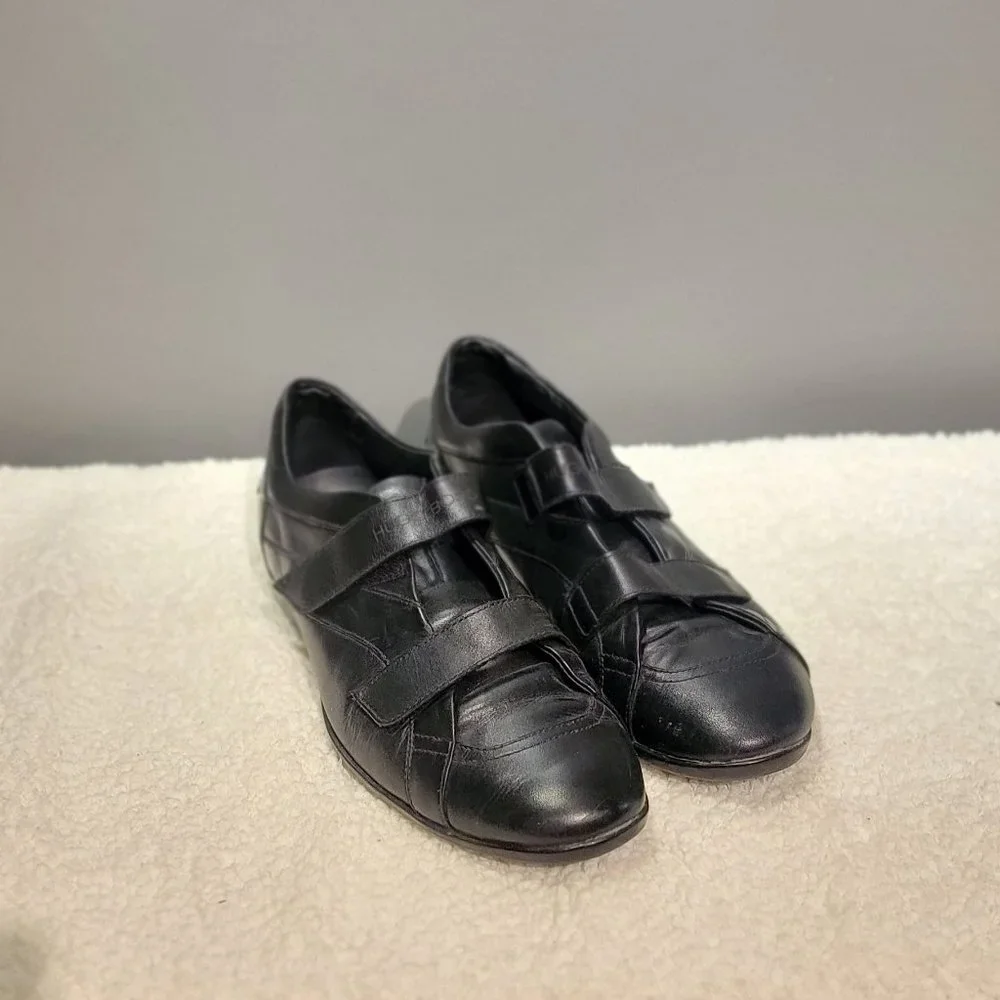 Boss By Hugo Boss Mens Black Leather Shoes - Picture 12 of 16